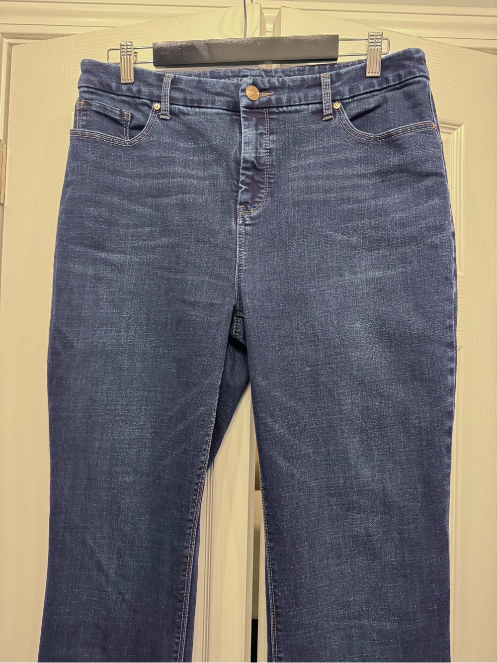 Chico's then So Lifting Straight Leg Jeans
